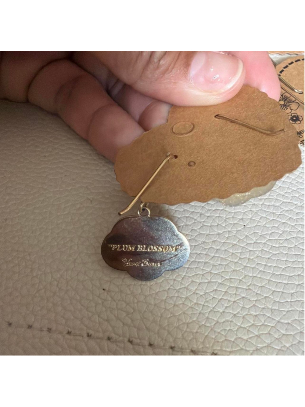 #laurelBurch #plumblossom earring - Picture 2 of 2
